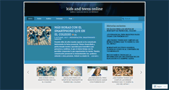 Desktop Screenshot of kidsandteensonline.com